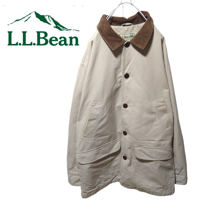 【L.L.Bean】コーデュロイ襟 ハンティングジャケット A-284