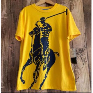 ラルフローレン(Ralph Lauren)の新品　ポロ　ラルフローレン　イエロー　ビッグポロ　Tシャツ　140(Tシャツ/カットソー)