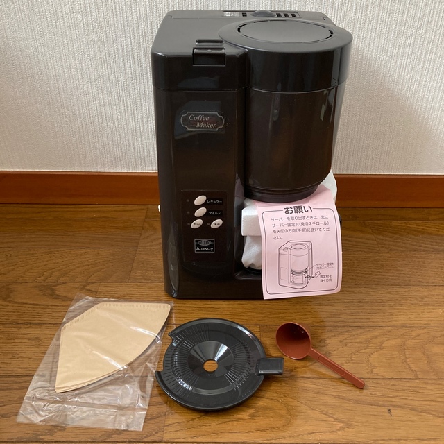 日本アムウェイ 自動コーヒーメーカー　E-1405J ドリップ式