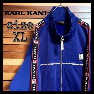 90's Karl Kani カールカナイ トラックトップ サイドライン