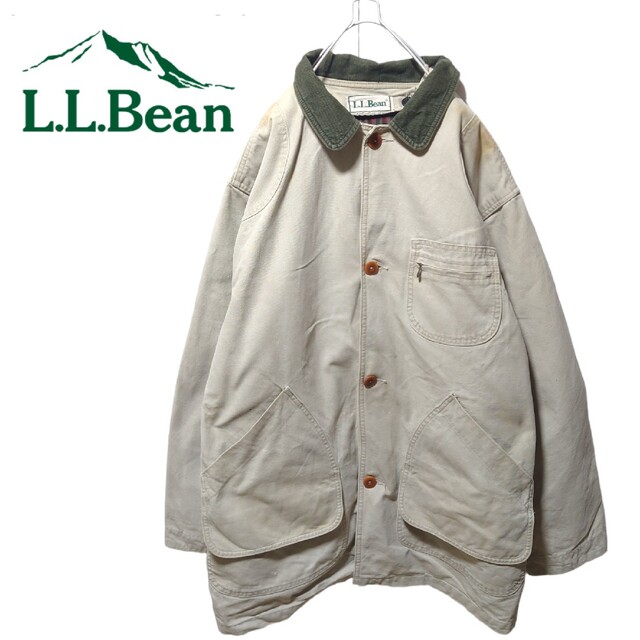 【L.L.Bean】コーデュロイ襟 ハンティングジャケット A-604