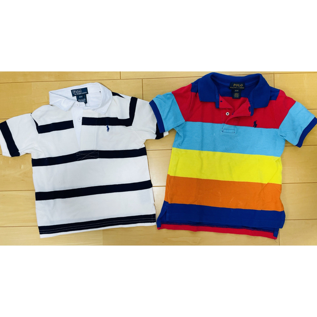 Ralph Lauren(ラルフローレン)の匿名★３T ラルフローレンポロシャツ２点セット キッズ/ベビー/マタニティのキッズ服男の子用(90cm~)(Tシャツ/カットソー)の商品写真