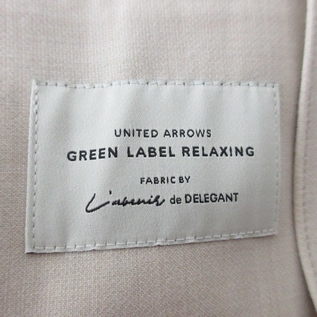 UNITED ARROWS green label relaxing(ユナイテッドアローズグリーンレーベルリラクシング)のグリーンレーベルリラクシング アローズ ノーカラー ジャケット ブレザー 38 レディースのジャケット/アウター(その他)の商品写真