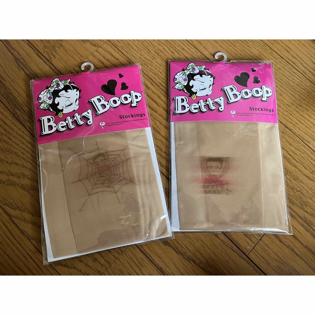 Betty Boop(ベティブープ)のストッキング　　ベティーちゃん レディースのレッグウェア(タイツ/ストッキング)の商品写真