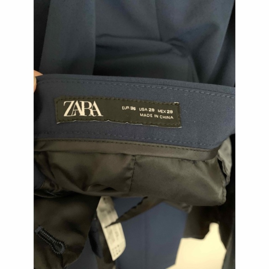 ZARA(ザラ)の【お値下げ】ZARA SLIM-FITメンズスーツ Sサイズ メンズのスーツ(セットアップ)の商品写真