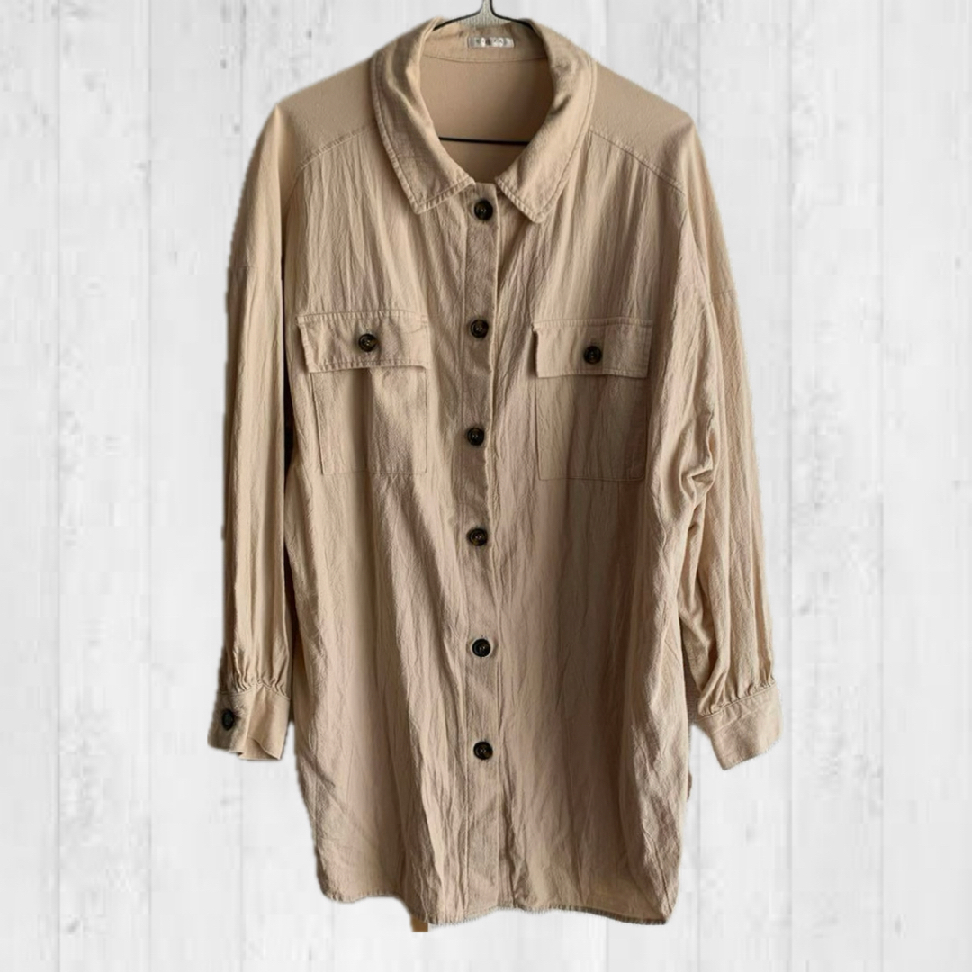 COLZA(コルザ)のcolza ビッグシャツ レディースのトップス(シャツ/ブラウス(長袖/七分))の商品写真