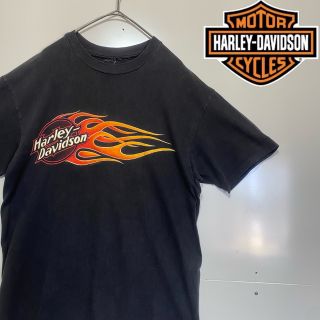 ハーレーダビッドソン(Harley Davidson)のハーレー・ダビッドソン　80s90s USA製　ビンテージ　Tシャツ　L相当(Tシャツ/カットソー(半袖/袖なし))