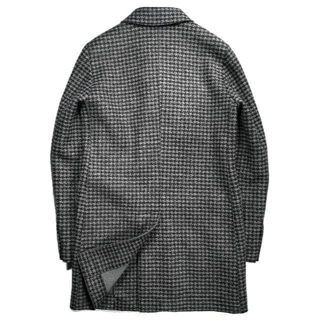 COATS MILANO ムーレー MOORER 伊製 格子柄チェスターコート 高評価