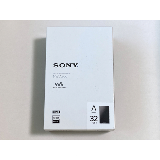 SONY  ウォークマン　NW-A306 B ブラック　新品未開封品