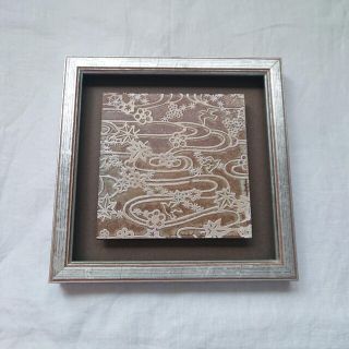 ◎最終価格◎紅型陶器額装 【流水花紅葉紋】 壁飾り 希少 | unimac.az