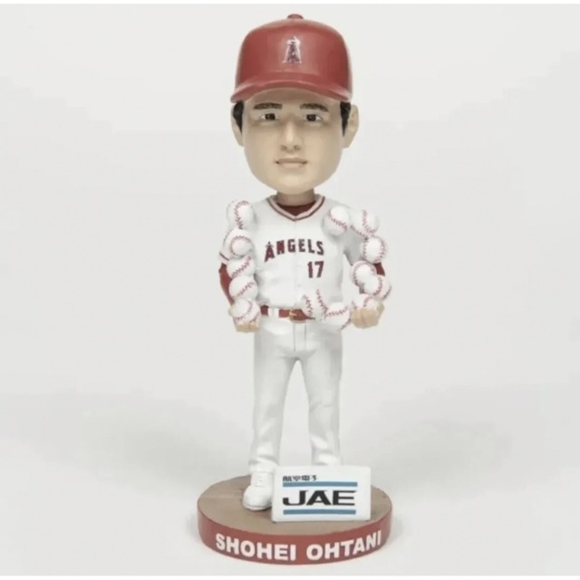 【球場配布】大谷翔平 自己最多13奪三振 ボブルヘッド 新品 MLB エンゼルス スポーツ/アウトドアの野球(記念品/関連グッズ)の商品写真