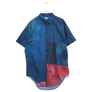 ポールスミス(Paul Smith)のPaul Smith ポールスミス バイカラー半袖シャツ ブルー/ピンク(シャツ)