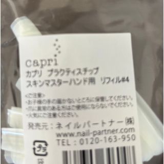 カプリ プラクティスチップ スキンマスターハンド用  コスメ/美容のネイル(つけ爪/ネイルチップ)の商品写真