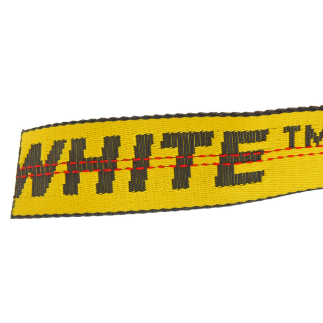 OFF-WHITE(オフホワイト)のOFF-WHITE オフホワイト INDUSTRIAL BELT インダストリアル ベルト イエロー メンズのファッション小物(ベルト)の商品写真
