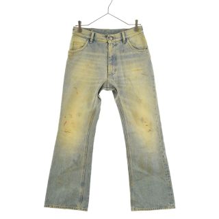 マルタンマルジェラ(Maison Martin Margiela)のMaison Margiela メゾンマルジェラ 22SS Dirty Wash Denim ダーティーウォッシュデニムパンツ S30LA0179 インディゴ(デニム/ジーンズ)