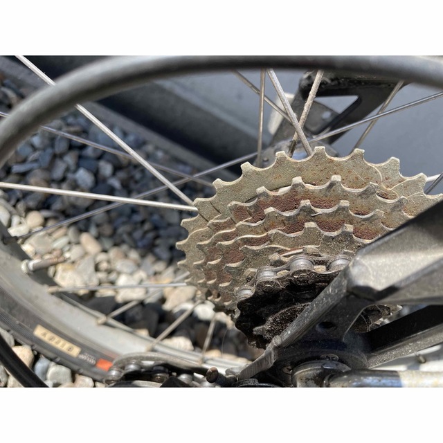 Peugeot(プジョー)の廃盤レア商品　プジョーコリブリ　折りたたみ自転車　ブラック スポーツ/アウトドアの自転車(自転車本体)の商品写真