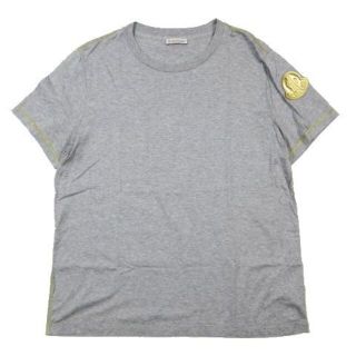 モンクレール(MONCLER)の美品 19SS モンクレール MONCLER ゴールドロゴ ワッペン Tシャツ(Tシャツ(半袖/袖なし))