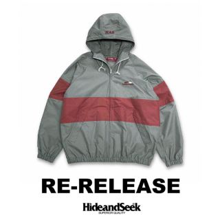 HIDE AND SEEK ハイドアンドシーク 撥水パッカブルジャケット L L