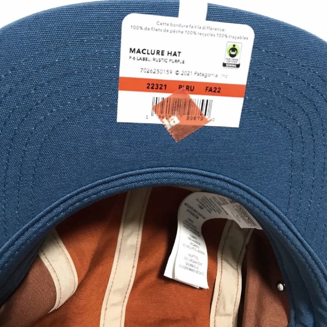 patagonia(パタゴニア)のpatagonia パタゴニア  maclure hat キャップ　帽子 メンズの帽子(キャップ)の商品写真