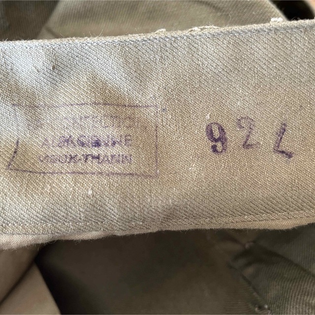 1951年製 フランス軍M47前期型 デッドストック新品 サイズ92L 【一部