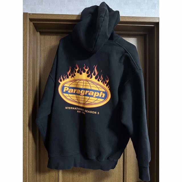 paragraph logo hoodie コムドット ゆうたさん 着用