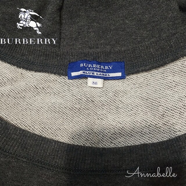 ブランド BURBERRY バーバリーブルーレーベル☆ロゴカットソーの通販