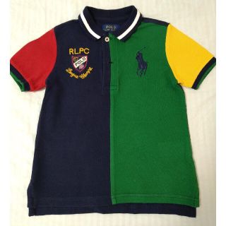 ポロラルフローレン(POLO RALPH LAUREN)のポロ　ラルフローレン　ポロシャツ　マルチカラー　4T(Tシャツ/カットソー)