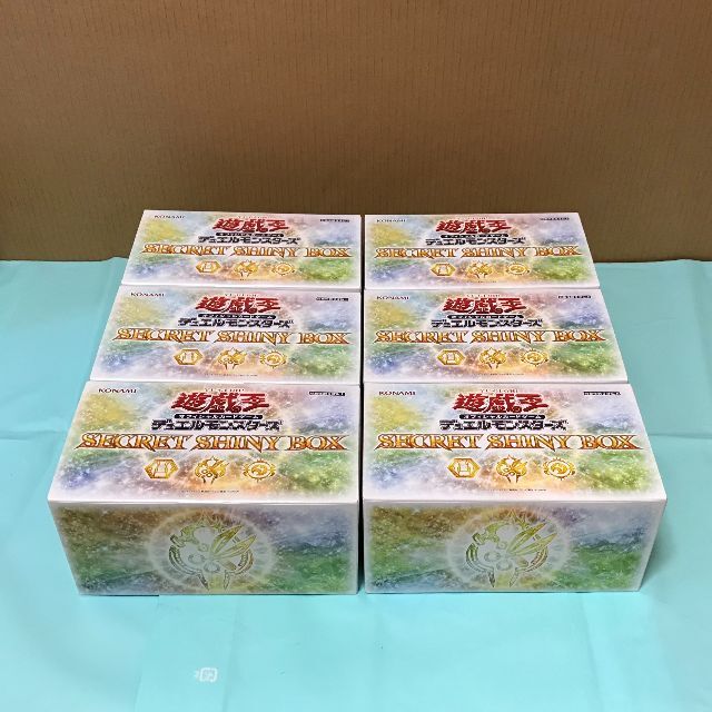 遊戯王 シークレットシャイニーボックス 未開封 6BOX