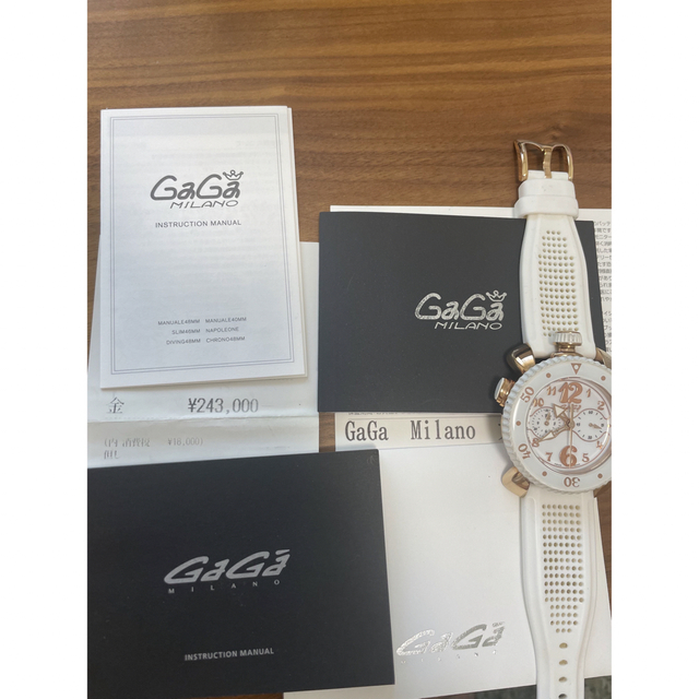 GaGa MILANO】Chrono Sport(クロノスポーツ) 【中古】 70%割引