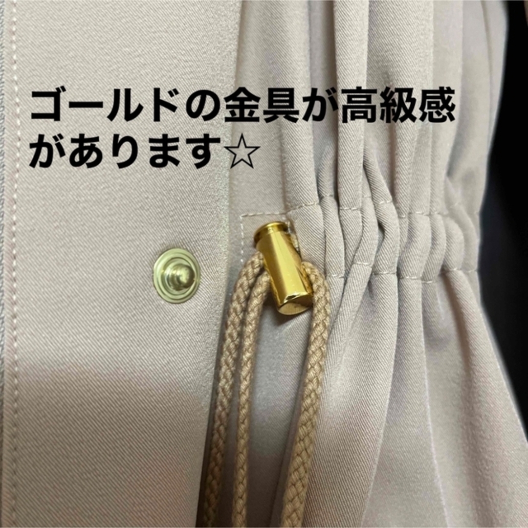 JUSGLITTY - 未使用♡ジャスグリッティー♡フード付きロングブルゾン