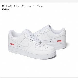 シュプリーム(Supreme)の希少　28.5 supreme Nike Air Force 1 シロ(スニーカー)