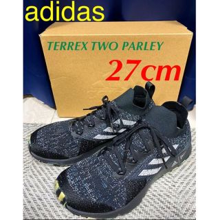 アディダス(adidas)の美品✨adidas TERREX TWO PARLEY 27cm コアブラック(スニーカー)