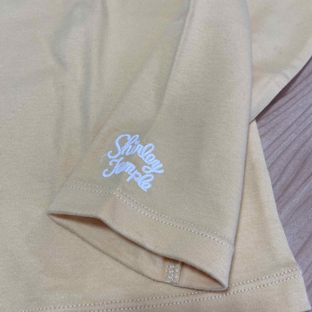 Shirley Temple(シャーリーテンプル)のシャーリーテンプル　付け襟つきTシャツ　160 キッズ/ベビー/マタニティのキッズ服女の子用(90cm~)(Tシャツ/カットソー)の商品写真