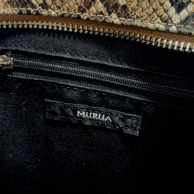 MURUA(ムルーア)のMURUA d.i.a. AZUL MOUSSY パイソン 蛇 ショルダーバッグ レディースのバッグ(ショルダーバッグ)の商品写真