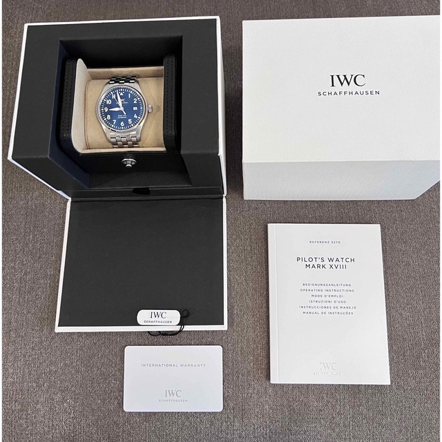 IWC(インターナショナルウォッチカンパニー)のIWC パイロットウォッチ マーク18プティ・プランス メンズの時計(腕時計(アナログ))の商品写真