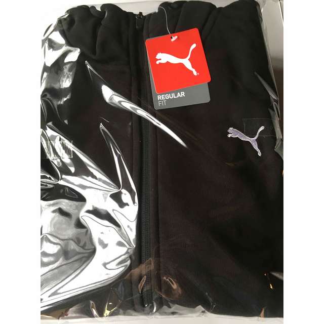 極美品✨　プーマ　PUMA ジップアップパーカー　セットアップ　ブラック　黒　M