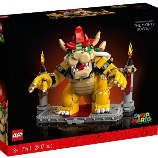 Lego(レゴ)のレゴ(LEGO) スーパーマリオ 大魔王クッパ(TM) 71411 新品未開封 エンタメ/ホビーのフィギュア(アニメ/ゲーム)の商品写真