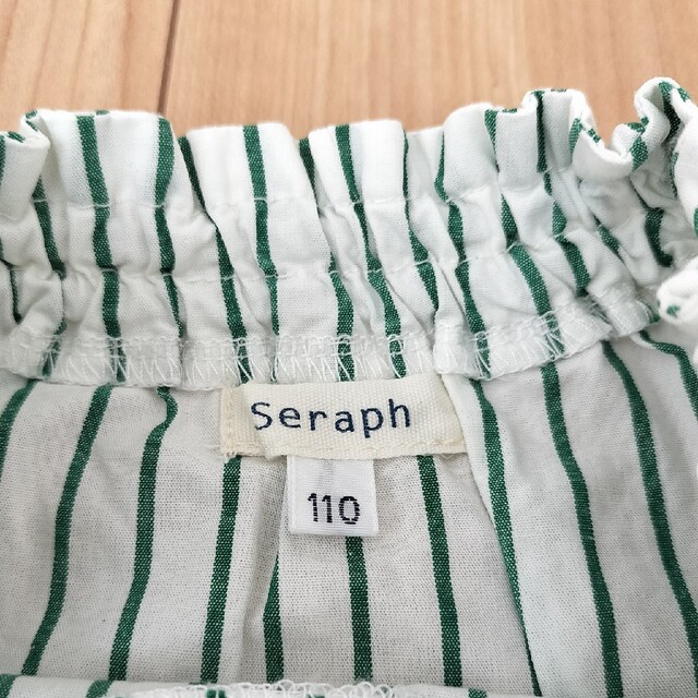 Seraph(セラフ)のSeraph チュニック ブラウス 110 キッズ/ベビー/マタニティのキッズ服女の子用(90cm~)(Tシャツ/カットソー)の商品写真