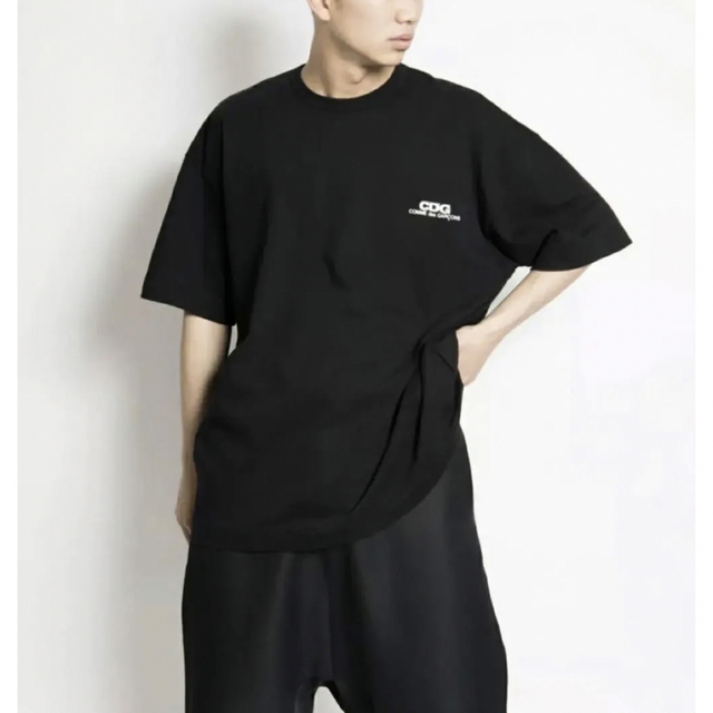 【2枚セット】完売品 CDG oversized Tシャツ Mサイズ 白＋黒