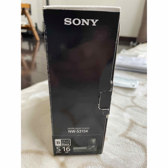 WALKMAN(ウォークマン)のSONY ウォークマンSシリーズ 16GB NW-S315K スマホ/家電/カメラのオーディオ機器(ポータブルプレーヤー)の商品写真