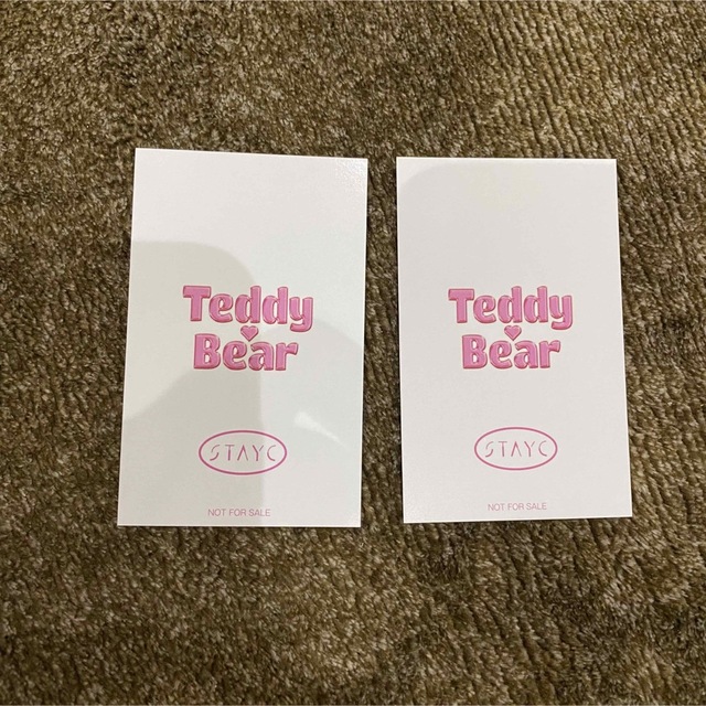 STAYC teddybear 直筆 サイン チェキ ISA 国内発送 www.copycorp.com.ve