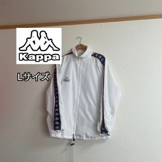 kappa　ナイロンジャケット　M　黒✕グレージュ　USA