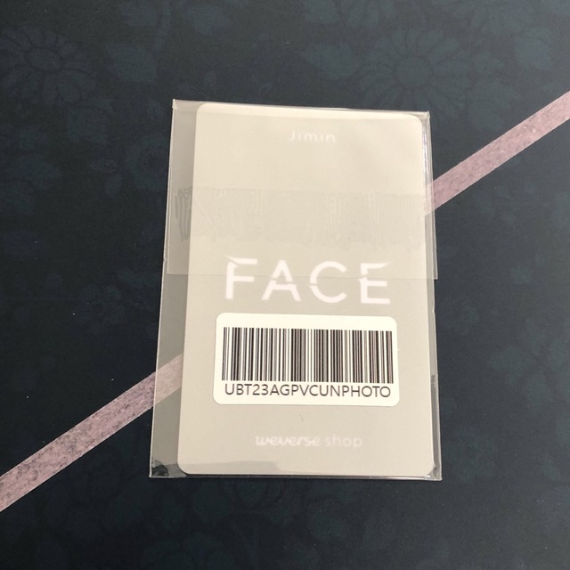 JIMIN FACE Weverse 特典 PVC トレカ ジミン　公式