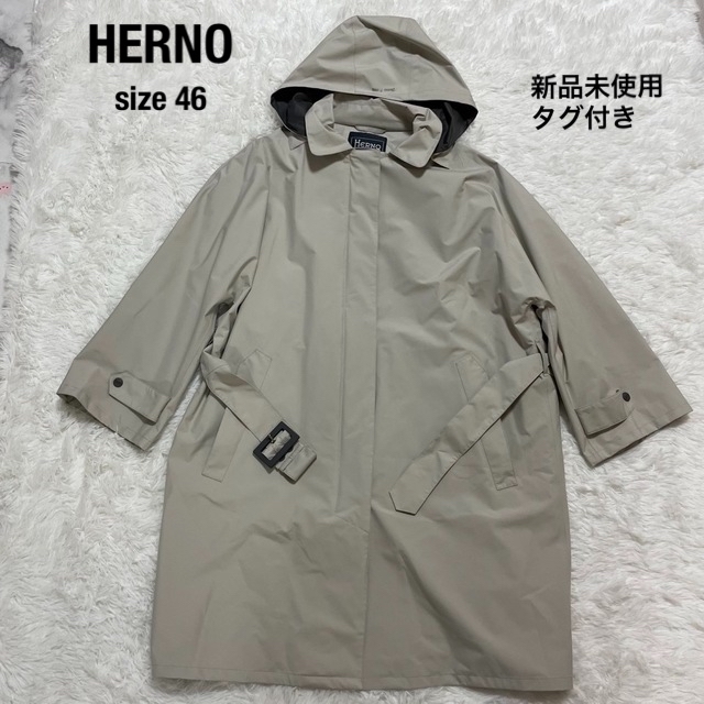 ラッピング不可】 HERNO スプリングコート レインコート 新品未使用