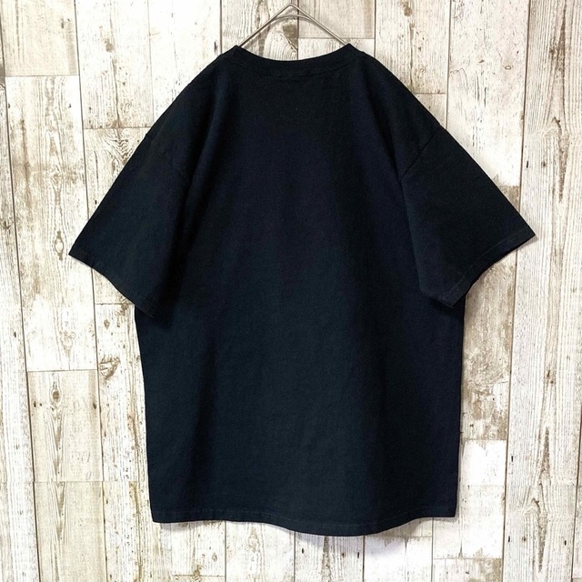 【CARIBBEAN】メキシコ製 半袖 プリント Tシャツ L 黒 ブラック メンズのトップス(Tシャツ/カットソー(半袖/袖なし))の商品写真