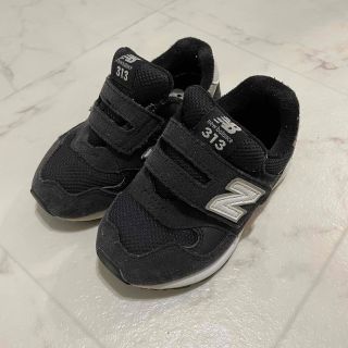 ニューバランス(New Balance)の＊ikkeちゃん様ご成約品＊ニューバランス　子供靴　14.5cm 黒(スニーカー)