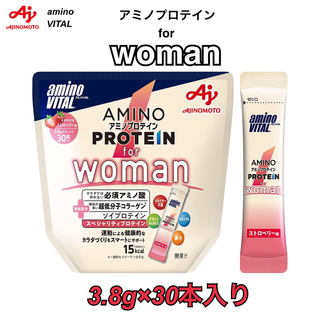 アジノモト(味の素)の味の素 アミノバイタル アミノプロテイン for woman ストロベリー味 (プロテイン)