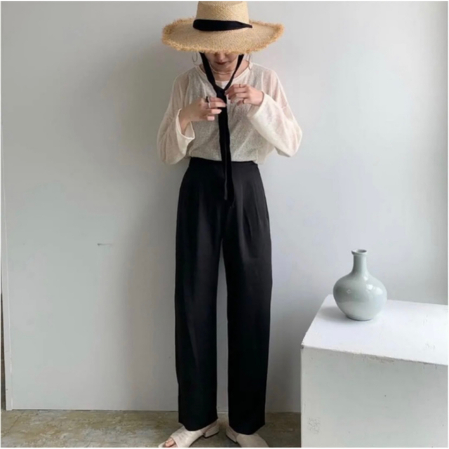 Amiur straight long pants レディースのパンツ(カジュアルパンツ)の商品写真