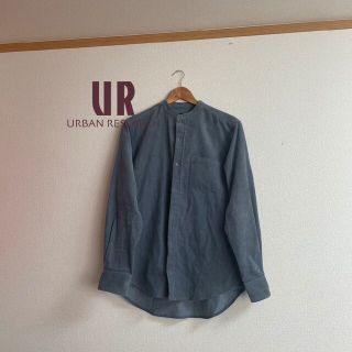 アーバンリサーチ(URBAN RESEARCH)のURBAN RESEARCH コーデュロイ シンプル バンドカラー(シャツ)