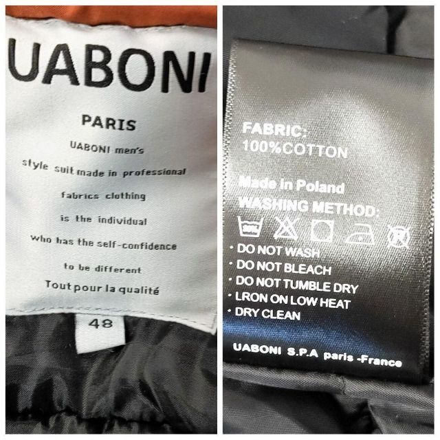 UABONI ユアボニ　ダウンジャケット新品未使用